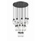 Z-Lite Arden Chandelier, 27-Light, 36 In.W x 12 In.H, Matte Black/Clear 651P-27R-MB - alternate 1